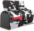 Cow Print Mailbox Covers Magnetic Standard Size Mailbox Wraps Letter Post Mailbox Cover 21" X 18" for Holiday Garden Yard Decor...