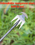 New Weeding Artifact Uprooting Weeding Tool, 16 Inch Weed Puller with 4 Teeth Manganese Steel Forged Hand Weeder, Say Goodbye to The Weeds with We...
