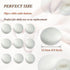 Satin Buttons, White Fabric Covered Button with Shank 10Pcs Round Satin Sewing Buttons for Tuxedo Wedding Dress Lace Bridal Blouse 12.5mm Craft Bu...