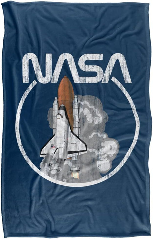 NASA Space Shuttle Silky Touch Super Soft Throw Blanket 36" x 58"...