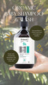 Organic Baby Shampoo & Body Wash - Cosmos Certified, Dermatologist Tested, Detangling, Sensitive & Tear-Free Natural Formula, Clean Ingredients, 1...