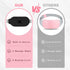 Heating Pads for Cramps, Period Cramp Massager Portable Cordless Heating Pad with 6 Heat Levels and 6 Massage Modes, Heating Pad for Back Pain Rel...