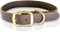 Leather Dog Collar Heavy Duty Hardware Dog Collars Full Grain Ultra Soft and Comfort Genuine Cowhide Metal Buckle Thick Belt Collar for Small Medi...