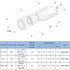 Insulated Fork Spade Wire Connector, 200Pcs AWG22-16 U Type Electrical Crimp Terminals (100 Pcs Red +100 Pcs Black)...