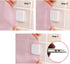 4 Pack Windproof Stop Protect Clips, Shower Splash Guard Curtain Clip, Self Adhesive Shower Curtain Clips Splash (White)...