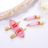 2Pairs Back to School Hair Clips,Cute Apple Hair Clips Back-to-school Themed School Bus Bag Pencil Hairpins for Teacher Appreciation Gifts (2Pairs...
