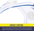 YunTuo 2 pack Safety Goggles, Adjustable,Lightweight Anti-Fog Protective Safety Glasses, Eye Protection, White...