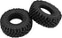 MOHERO 4PCS Soft Rubber Mud Terrain Tires for 1/18 TRX4M Bronco Defender 1/24 Axial SCX24 RC Crawler Car (D Style)...