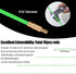 22FT Fiberglass Running Electrical Wire Cable Glow Rods Wire Pulling, Fish Rods Electrical Kit with 8 Different Attachments and Fish Tape Wire Pul...