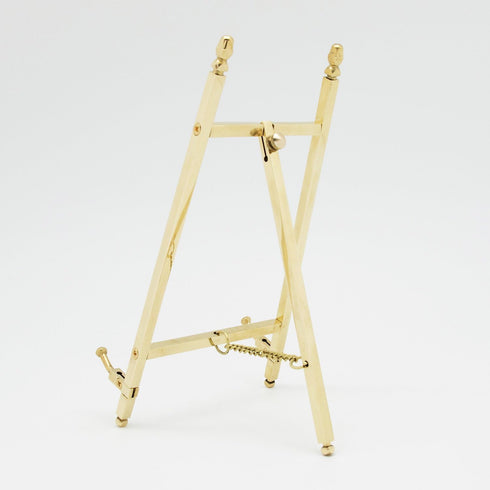 TOPNIKE Table Top Easel, Art Display Easels, Brass Plate Stands for Display, 6 Inch, 150MM...