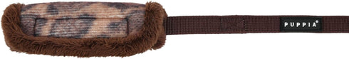 Puppia Kovo Winter Dog Leash Walking Training Fashionable for Small and Medium Dogs, Brown, Large...