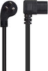 Cable Matters 2-Pack 16 AWG Low Profile Right Angle Power Cord, 90 Degree Power Cord, 6 Feet (NEMA 5-15P to Angled IEC C13)...