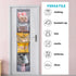 2 Pack Over the Door Shoe Organizer Hanging Stuffed Animals Storage Diaper Holder Clothes Shelve for Closet with 6 Large Pockets (Mesh Pockets - 2...