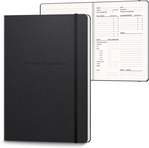 Bakers Recipe Book to Write in Your Own Recipes & Record Details - Bread Making Recipe Journal for Own Recipes - Gifts for Bread Bakers - Soft Veg...