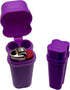 PopTube Pocket Lighter Case for Bic Lighters Small or Standard Size Waterproof Fit 2 in 1 (Purple)...
