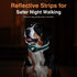 Airtag Dog Collar with AirTag Holder, Reflective Dog Collar with Soft Padded & Safety Locking Buckle, Nylon Pet Collar Adjustable Heavy Duty AirTa...