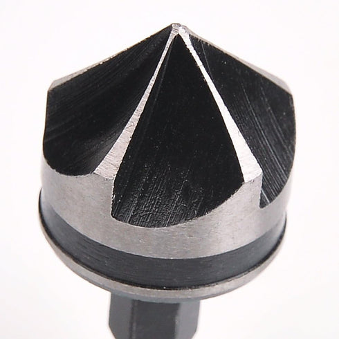 Rocaris 3 Piece 1/4" Hex 12/16/19mm Countersink Bore Set for Wood Metal Quick Change Bit...