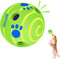 Giggle Ball for Dogs, Interactive Dog Toys, Wobble Ball for Large Dogs, Durable Wiggle Ball Dog Toy for Relieve Anxiety, Fun Giggle Sounds Babble ...