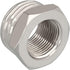 Nickel Plated Brass Reducer Faucet Adapter G 1/2 Male to 3/8 Female Compression Hose Fitting Water Supply Line Adapter for Kitchen Bathroom Plumbi...