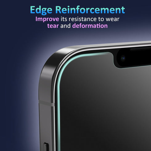 Ambison [1 Pack Matte Glass Screen Protector Designed for iPhone 14 2022/iPhone 13/13 Pro, Install Frame/Bubble Free/Anti-Glare&Fingerprint, 9H Te...