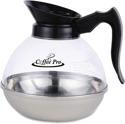 Original Gourmet CPU12 Unbreakable Decanter, Regular, 12 Cup, 8-Inch x10-Inch x10-Inch, BK Handle (CFPCPU12)...