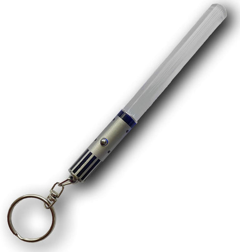 LIGHTSABER KEYCHAIN LIGHT UP LED STAR WARS Glowing Light Saber Key Chain Lightup Sabers 8 COLOR MODES: Green, Blue, Red, Baby Blue, Pink, Yellow, ...