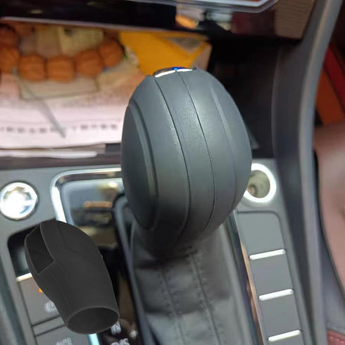 2 PCS Silicone Gear Lever Protectors, Opening-Style Car Shift Covers, Automobile Interior Decoration Replacements, Universal for Most Cars, SUVs a...