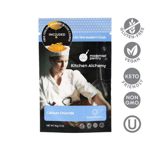 Pure Calcium Chloride ? Non-GMO Vegan OU Kosher Certified - 50g/2oz...