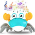 Hirger Crawling Crab Baby Toy: Tummy Time Toys for Infant 3 6 9 12 18 Months - Walking Dancing Crab for Toddler 1 2 3 4 Year Old - Music Birthday ...