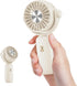 QearFun Handheld Lanyard Fan, Mini USB Fan Battery Rechargeable, Pocket Fan Portable with 3 Speeds, 180° Rotation, Small Makeup Fan for Girls Wome...