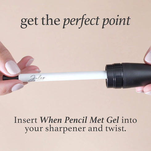 Julep When Pencil Met Gel Sharpenable Multi-Use Longwear Eyeliner Pencil - Chocolate Brown Shimmer - Transfer-Proof - High Performance Liner...