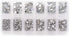 4200 Pack Clear Flat Back Rhinestones for Craft, Round Crystal Gems Stickers for Clothes, 1.5 mm - 4.8 mm, 6 Sizes...