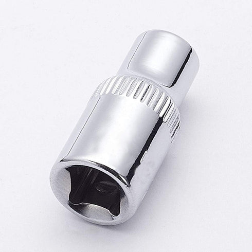 Utoolmart 2 Pcs 1/4 Inches Drive 6-Point Shallow Socket, 5.5mm Metric Chrome Vanadium for General Repairs...