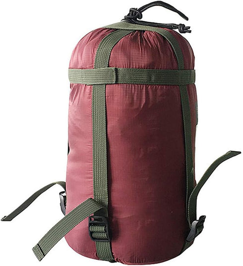 Compression Stuff Sack, Lightweight Nylon Sleeping Bag Space Saving Stuff Sack, Travel Carry Storage Stuff Sack, Sleeping Bags Clothes Organizer f...