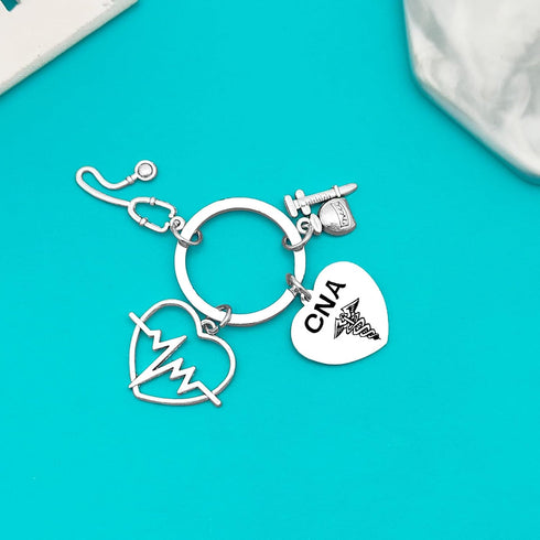 Xiahuyu 12 Pcs CNA Gifts Certified Nursing Assistant Keychain CNA Student Gift CNA Graduation Gift CNA Appreciation Gifts CNA Week Retirement Chri...