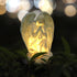 Garden Solar Light Outdoor Decor, Resin Angel Solar LED Light with Stake, Animal Waterproof Light for Flower Fence Lawn Passage Walkway Courtyard ...