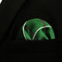 SHLAX&WING New Checkered Green Mens Pocket Square Handkerchief Designer Silk...