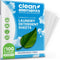 Laundry Detergent Sheets (100 Loads, 50 Sheet) Fragrance Free Unscented, Eco Earth Friendly Clean Breeze, Non Toxic People Safe, Washing Travel Su...