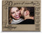 BELLA BUSTA-20 Years of Marriage-Months, Weeks, Days, Hours, Weeks, Minutes, Seconds-20th Anniversary- Engraved Leather Picture Frame (5 x 7 Horiz...