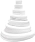 Playfully Ever After White Stiff Felt Circle (3/4 to 4 inch Mixed Size Pack - 54pc)...