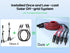 30A Y-Branch Solar Connectors 4.3FT 12AWG Extension Cable, Solar Cable Parallel Adaptor Solar Panel Wire in Pair with Female and Male Connectors f...