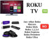 Remote Compatible with All ONN Roku TV with Disney Plus Netflix VUDU HULU...