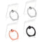 Cell Phone Ring Holder Finger Kickstand - 4Pcs Cell Phone Case Ring Stand 360 Rotation Phone Holder Clear Popsockets with Finger Ring - iPad Kicks...