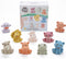Baby Bath Toys for Babies 6 - 12 Months, 9 Pack No Hole Silicone Animal Bathtub Pool Float Toy Baby Girl Boy Present...
