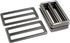 DGOL 2 inch Slider Webbing Strap Tri Glide Buckles Zinc Alloy Tri-glide Buttons Fasteners 10pcs (GUNMETAL)...