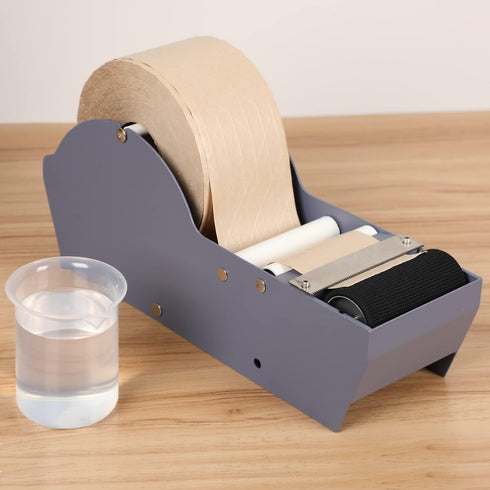 Water Activated Tape Dispenser Roller, Stainless Steel Blade, Easily and Quickly Cut The Tape, Extra Core for Desktop Tape Dispenser, Core Replace...