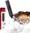 Electric Milk Frother Handheld Battery Operated Foam Maker Mini Whisk Drink Mixer for Coffee Frappe Cappuccino Latte Matcha Hot Chocolate Black...