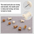 Push Pins, Thumb Tacks, Decorative Push Pins for Cork Board Wooden Thumb Tacks for Wall Hangings, Bulletin Boards, Maps, Photos, and Home Office C...