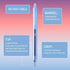 Kaco ROCKET Gel Pens 4 Pieces 0.5mm Black Ink Sunset Beach Aesthetic Pens School Office Stationery Quick Drying...