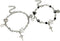 Caiyao Y2K Cool Punk Hollowed Out Pentagram Matching Beaded Bracelet Handmade Guitar Star Pendant Bracelet Aesthetic Imitation Pearl Beads Bracele...